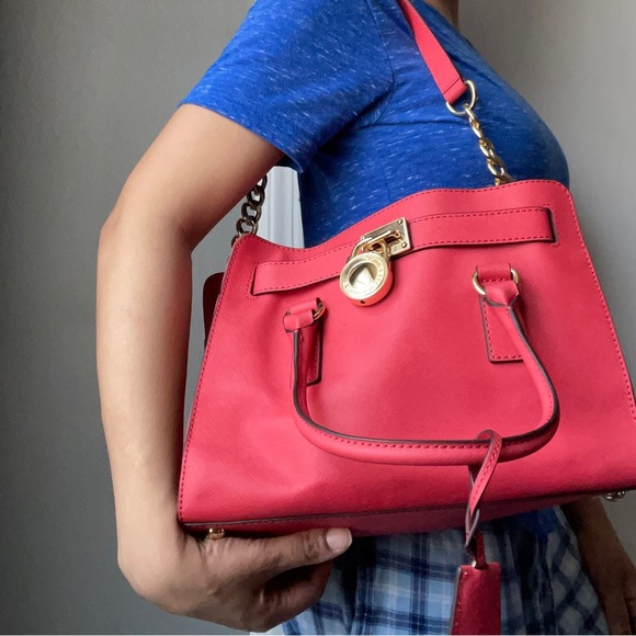 Michael Kors watermelon tote - Picture 5 of 6